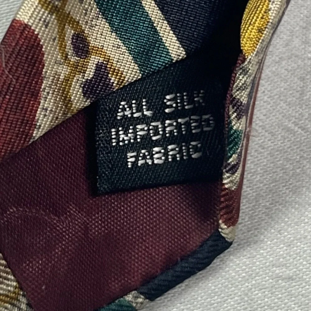 Adolfo silk necktie